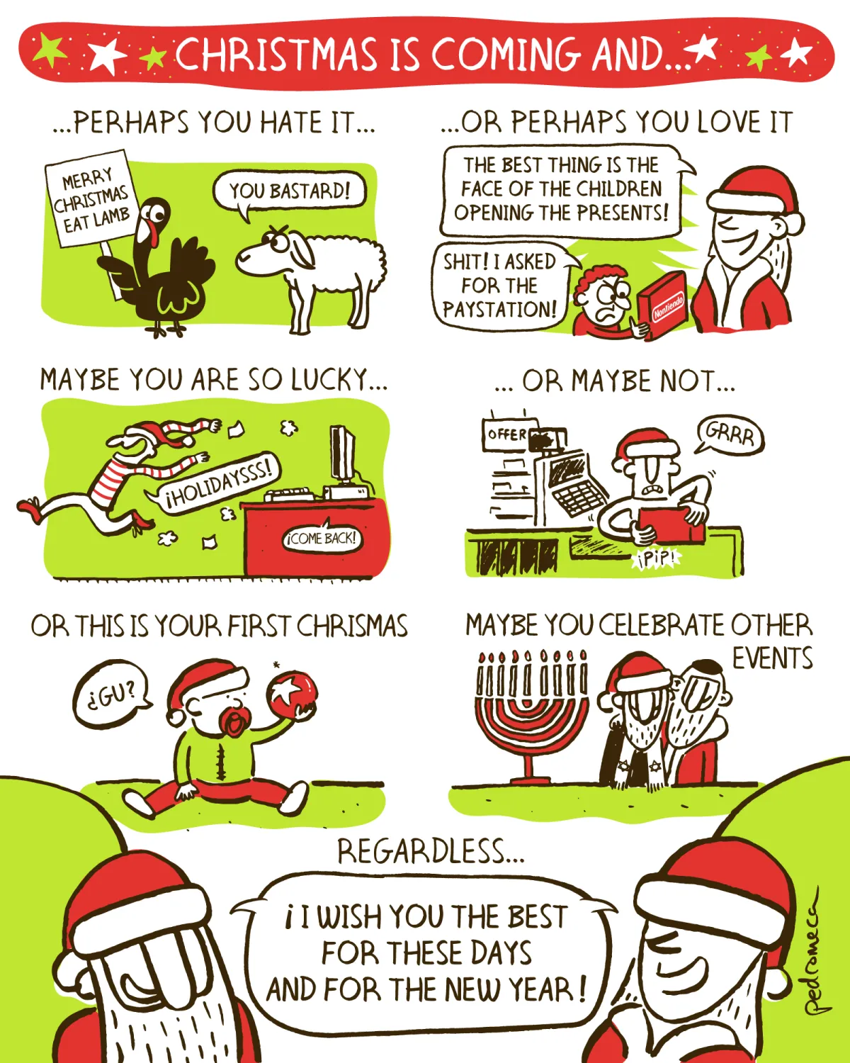 Christmas comics