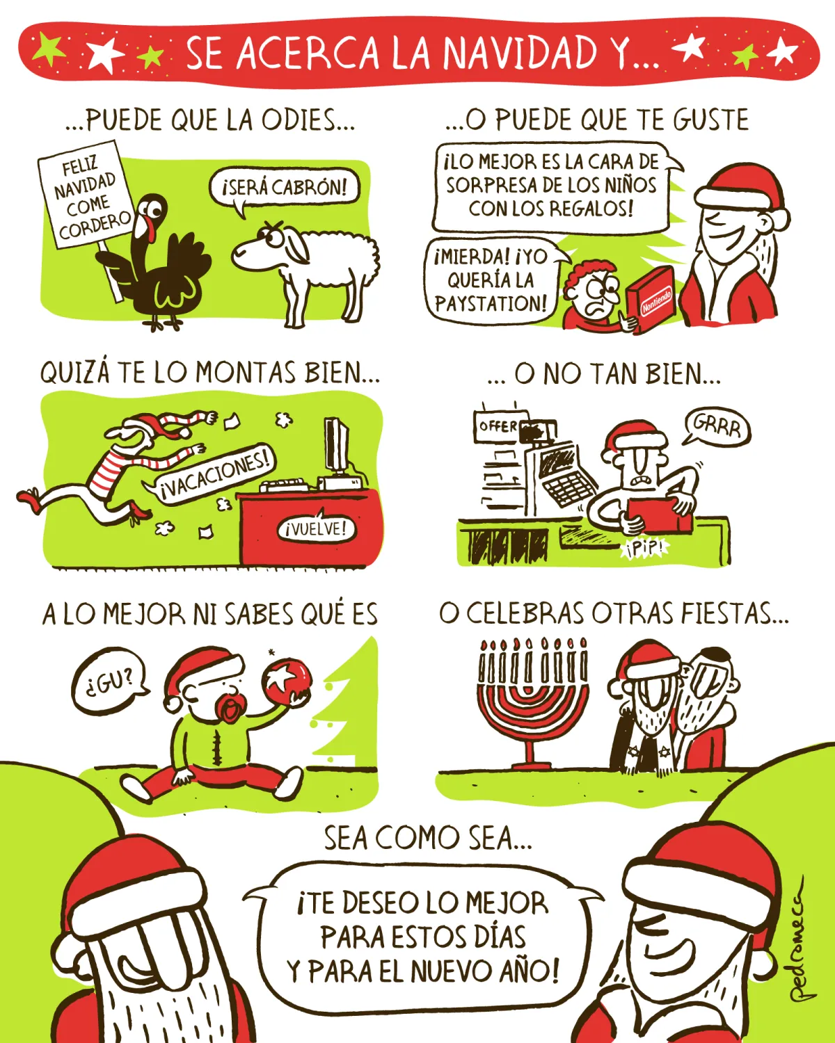 Christmas comics
