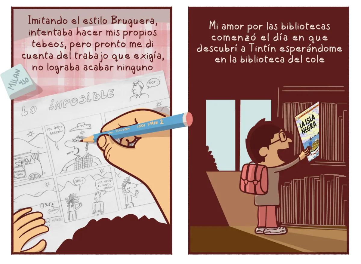Por la puerta de atrás