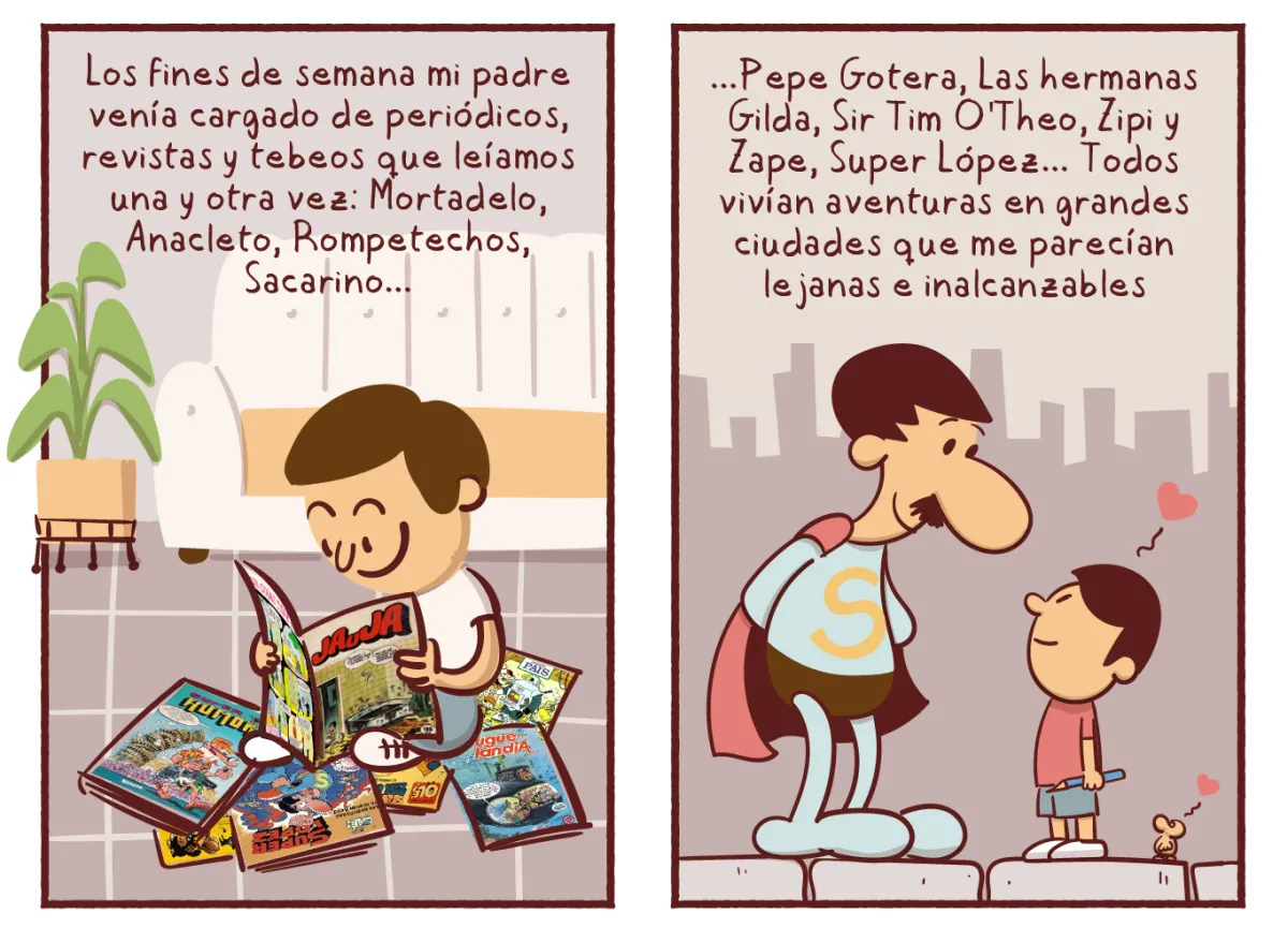 Por la puerta de atrás