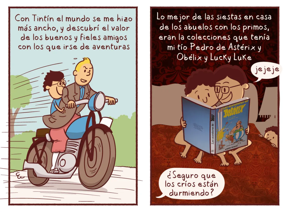 Por la puerta de atrás