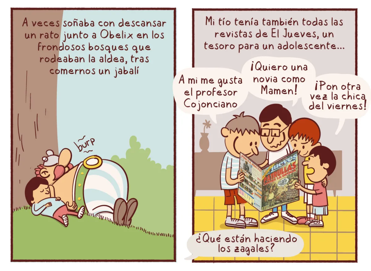 Por la puerta de atrás