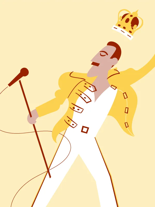 Rock and Roll illustrations