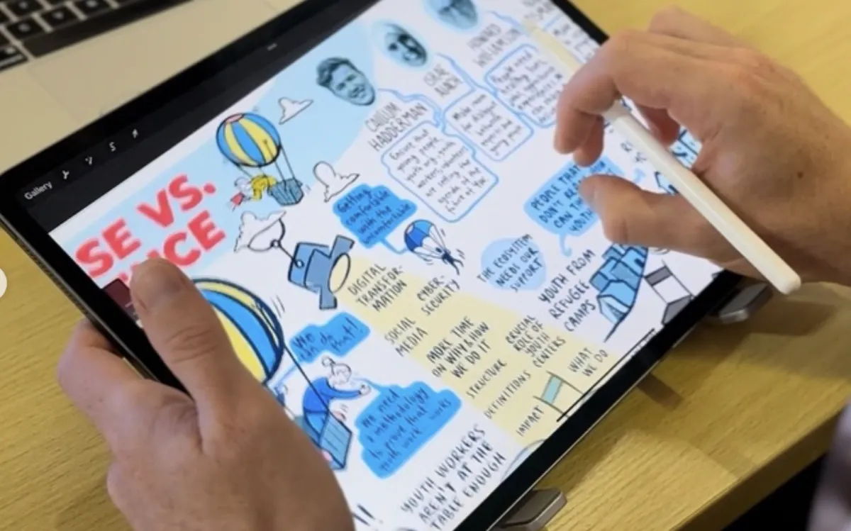 Graphic recording en Malta