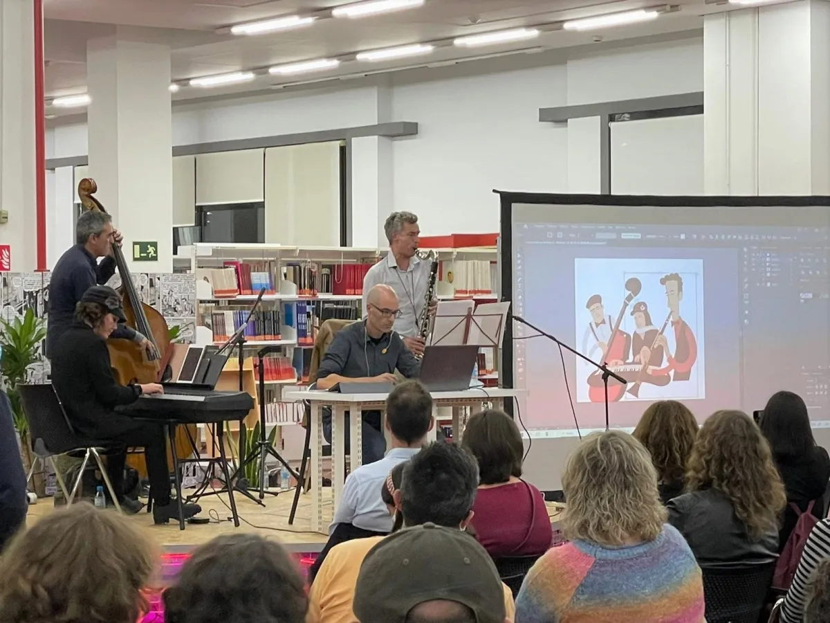 Concierto de inauguración de la exposición "I love jazz"