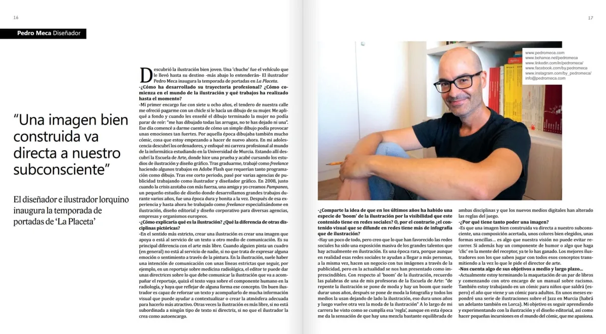 Entrevista en La Placeta