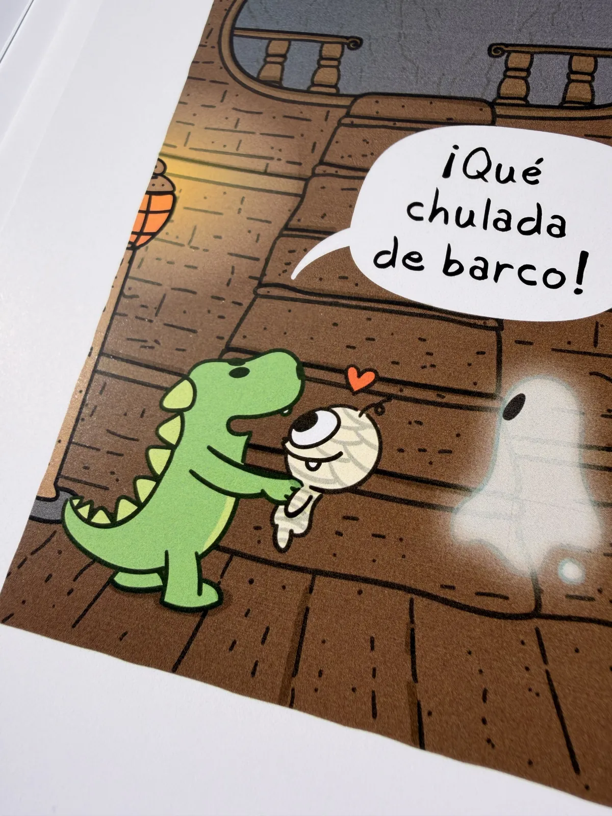 Mario the Dinosaur, a self-published comic book